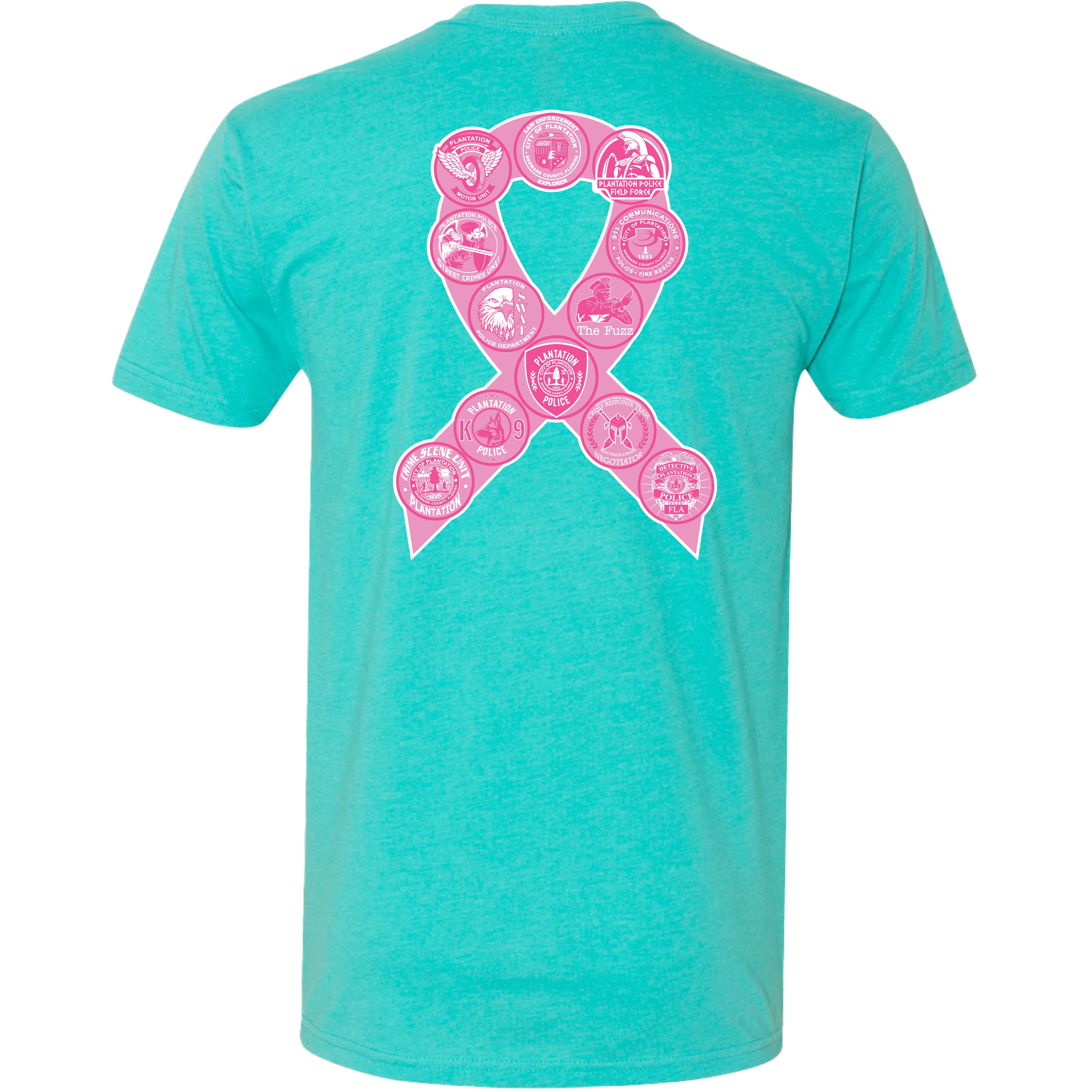 Plantation Explorer Post #347 - 2023 Breast Cancer Tee