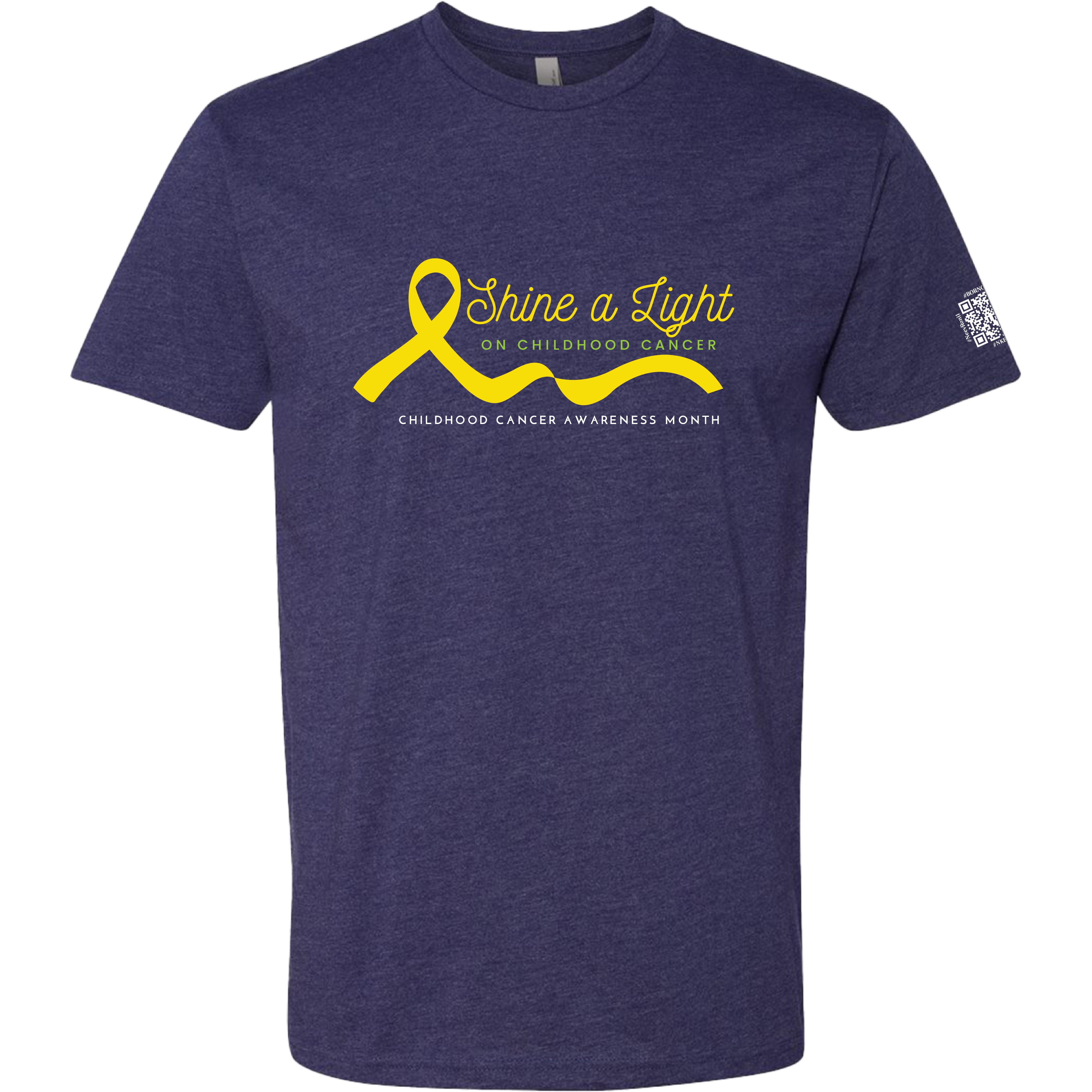 Neev & Ronil - Shine a Light on Childhood Cancer Tee