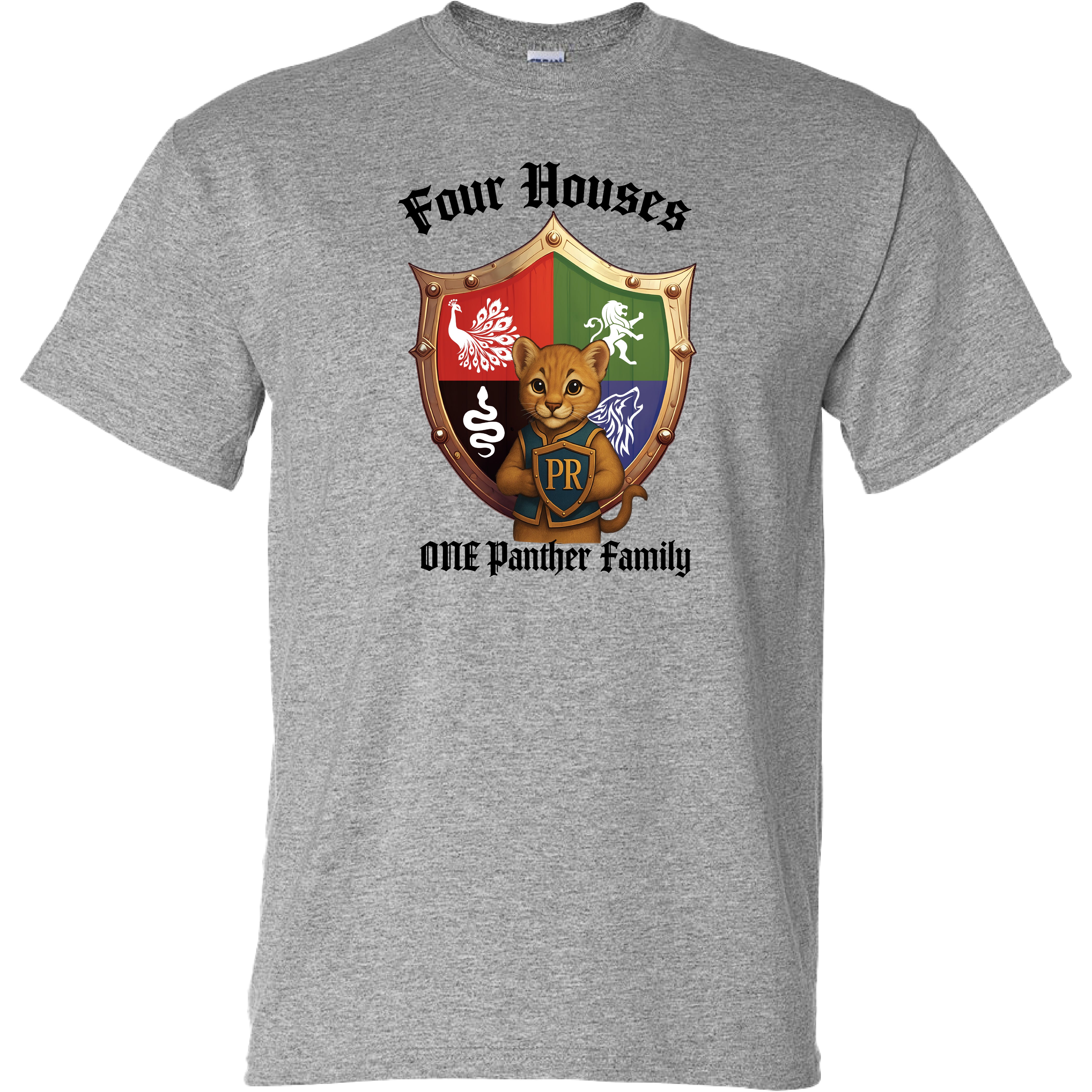 Panther Run Elementary - ONE Panther Family ADULT Tee
