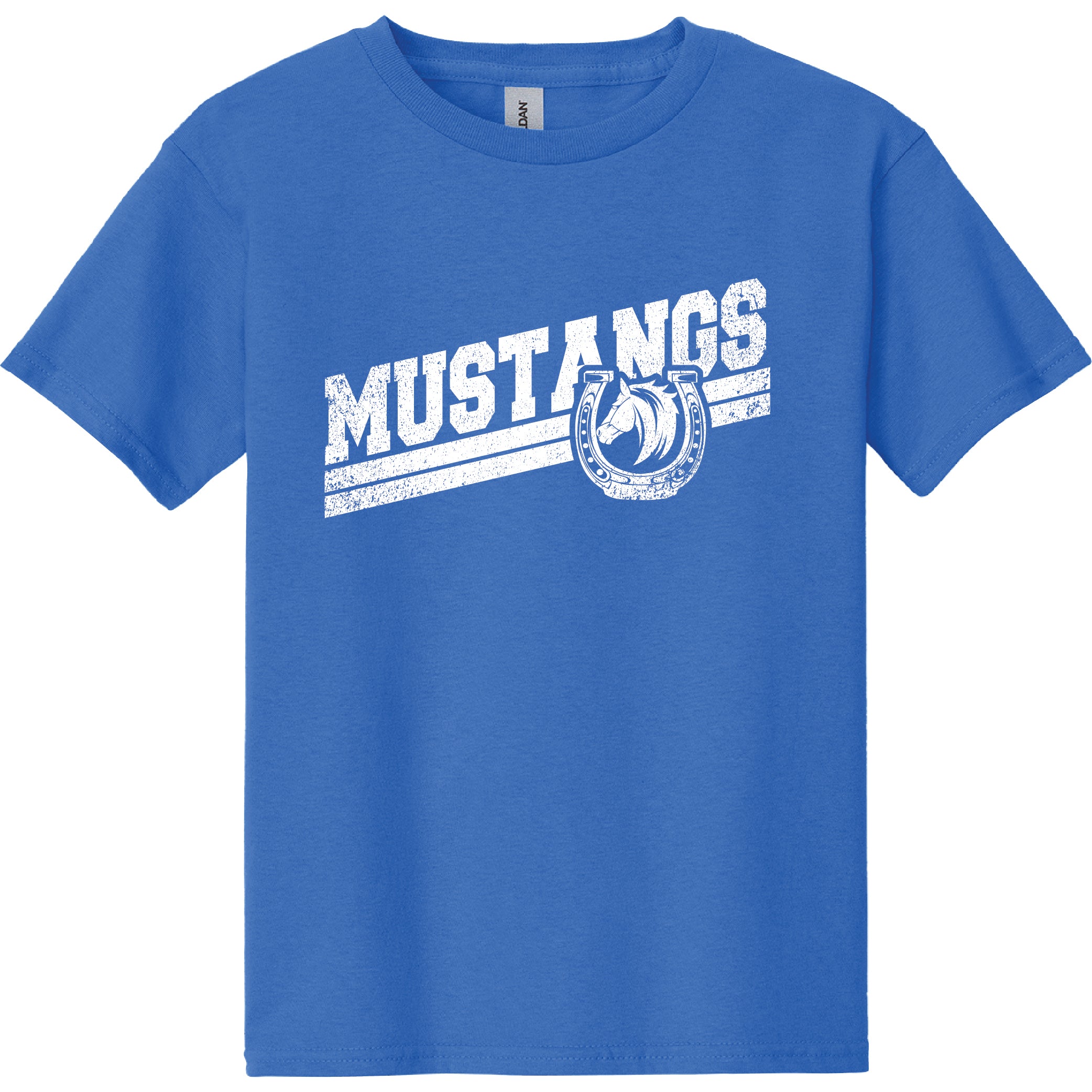 Frontier Elementary - Vintage MUSTANGS Tee