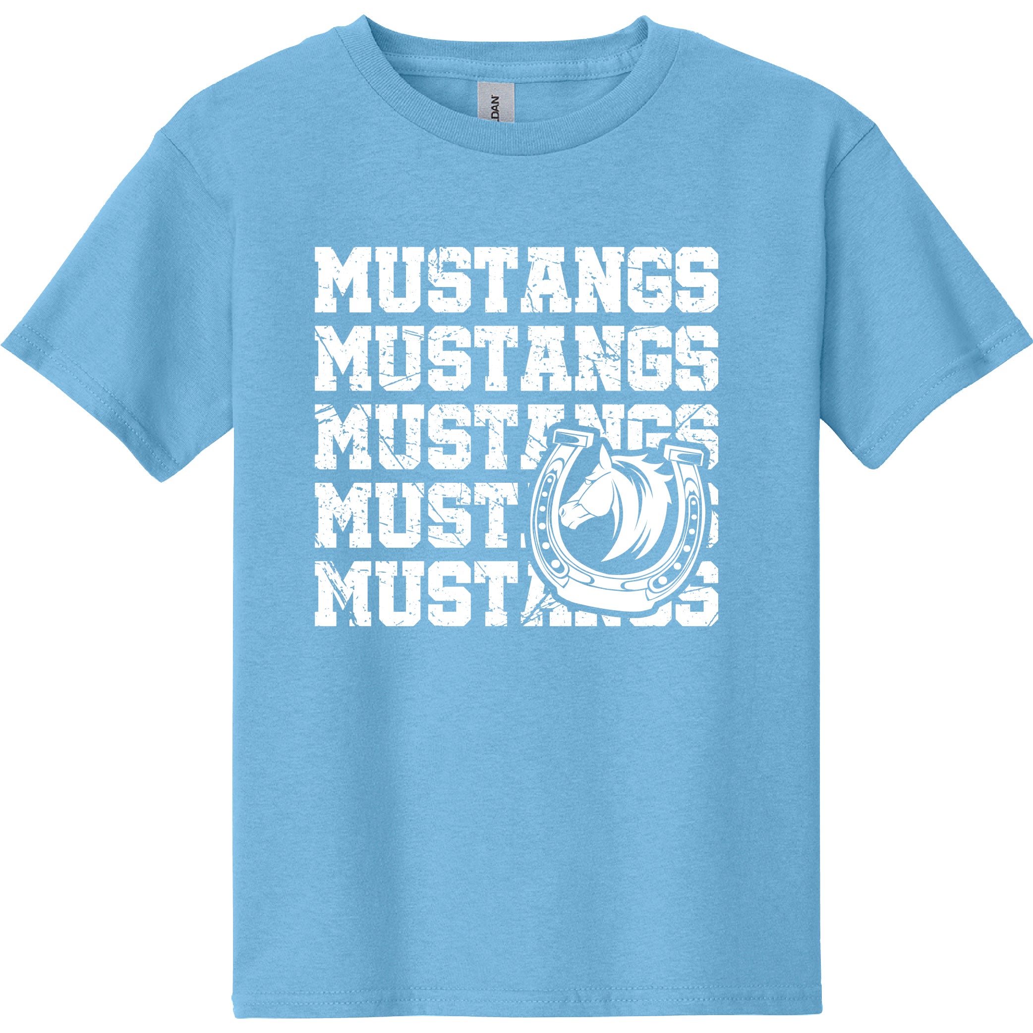 Frontier Elementary - MUSTANGS All Day Every Day Tee