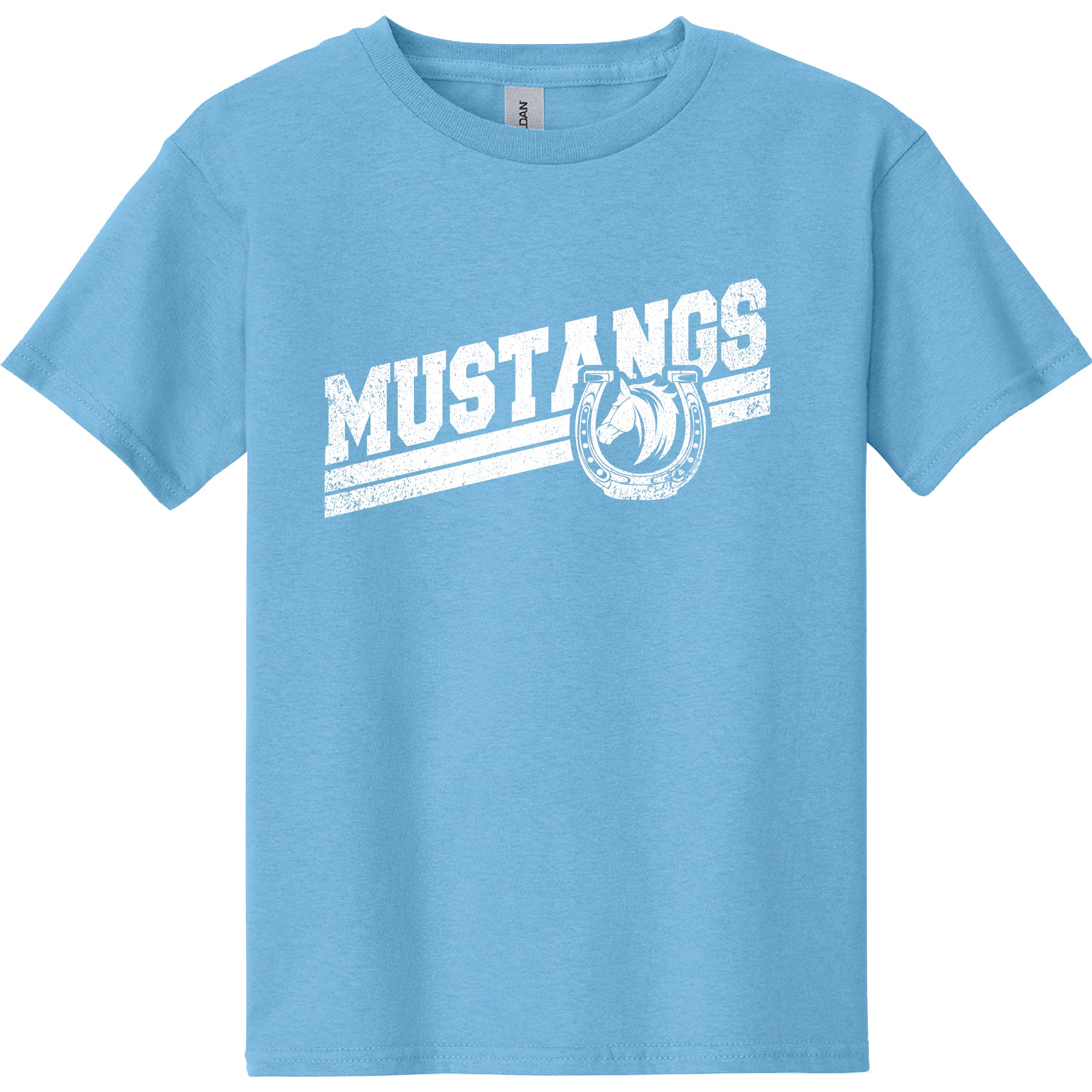 Frontier Elementary - Vintage MUSTANGS Tee