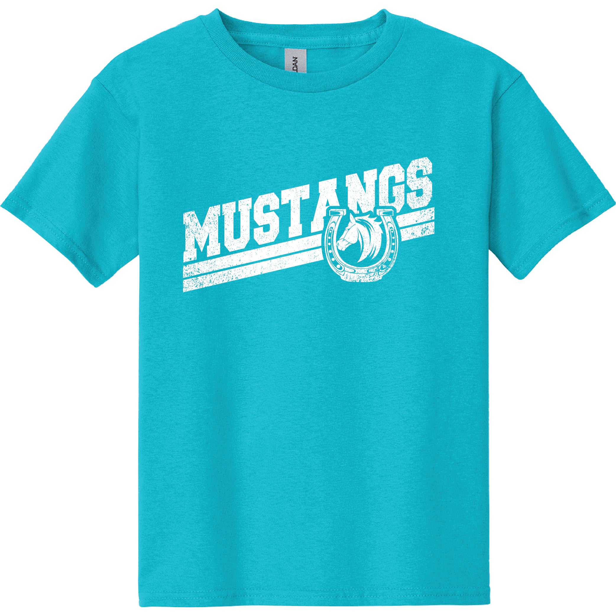Frontier Elementary - Vintage MUSTANGS Tee
