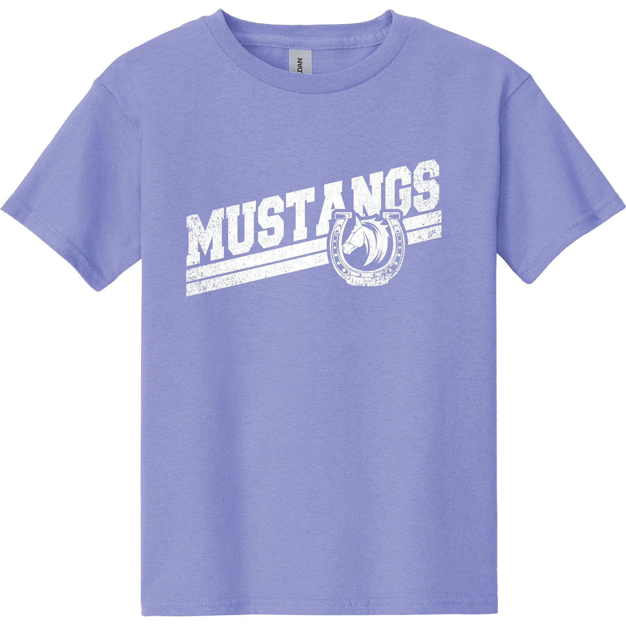 Frontier Elementary - Vintage MUSTANGS Tee