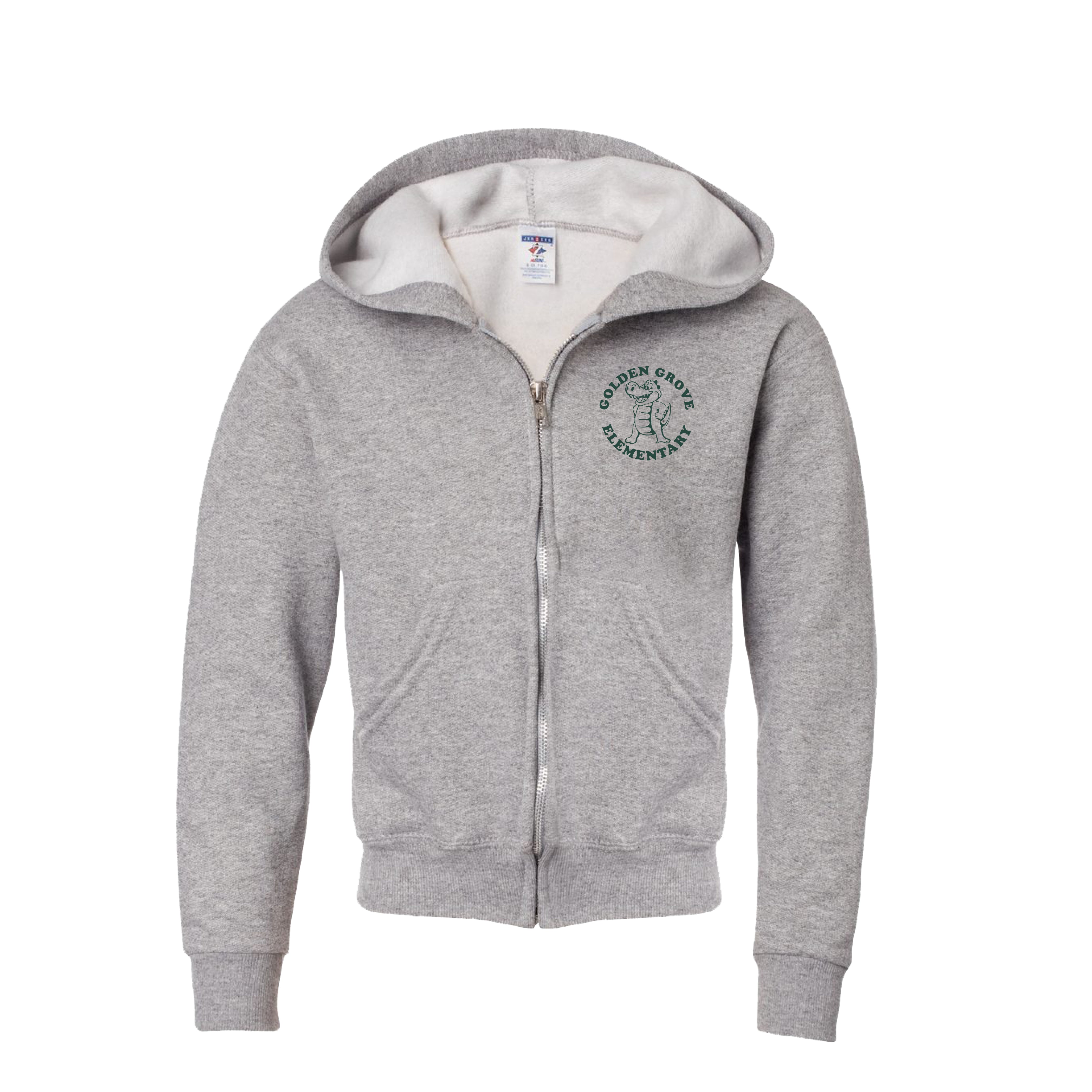 Golden Grove Elementary - Gator ZIP UP Hoodie