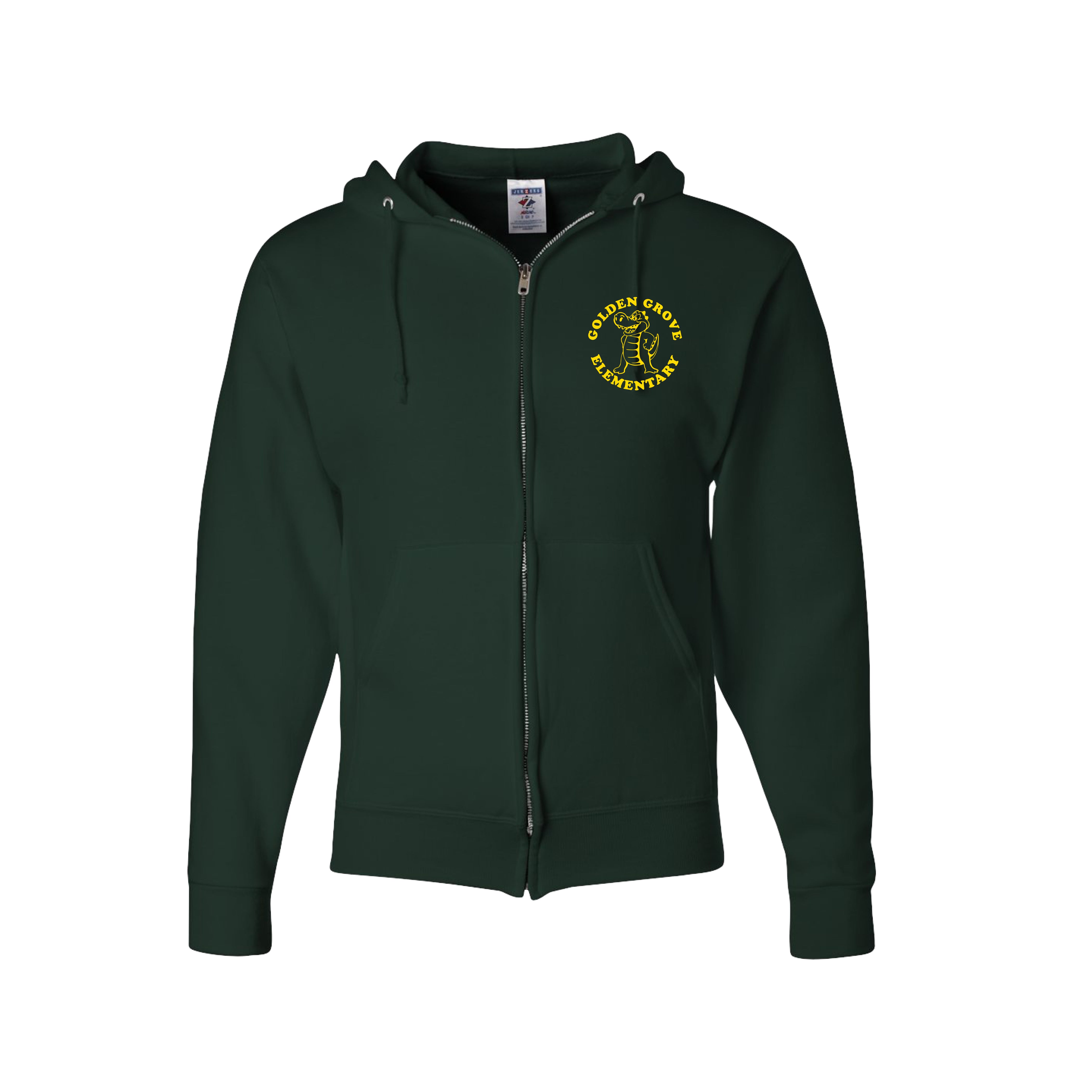 Golden Grove Elementary - Gator ZIP UP Hoodie