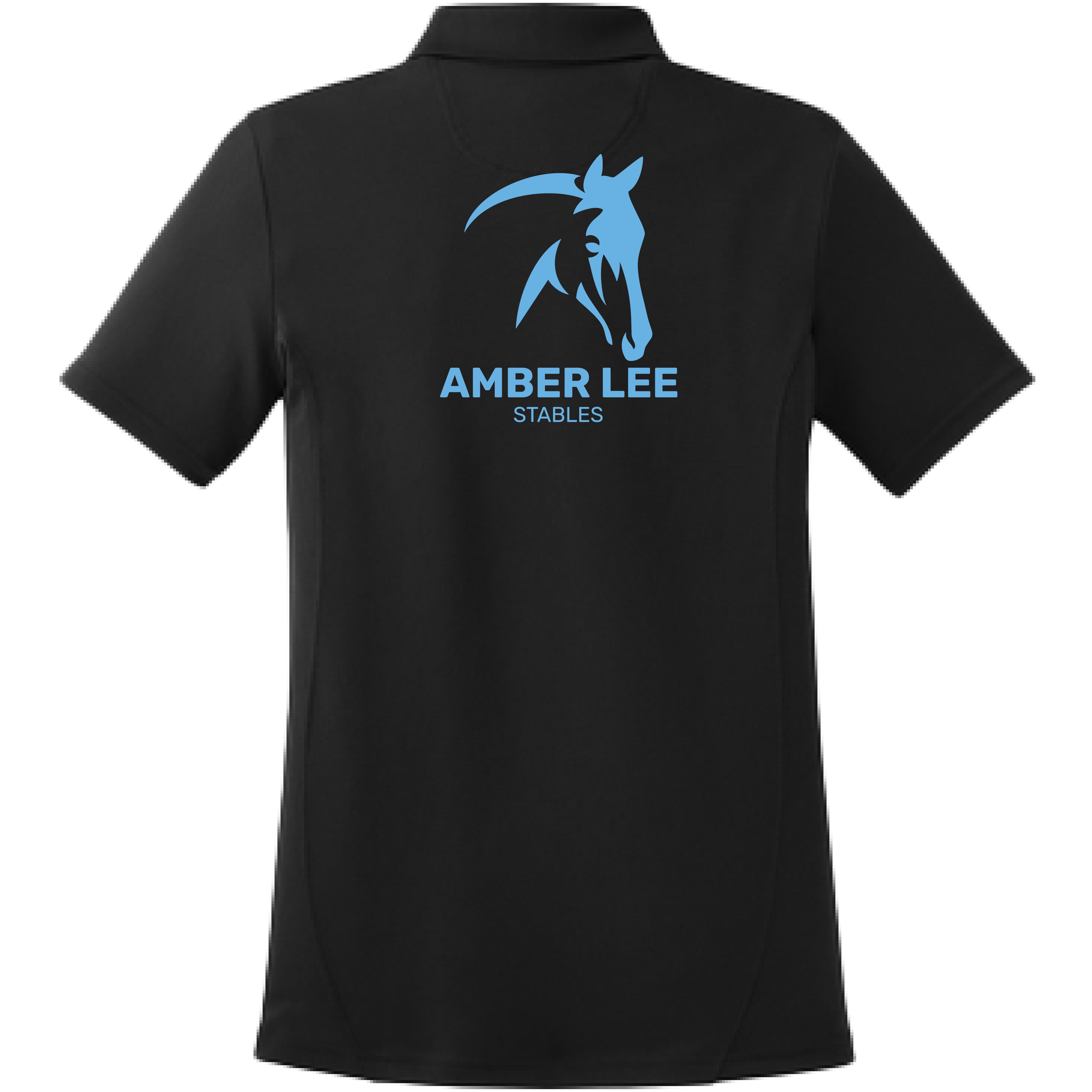Amber Lee Stables - Ladies Performance Raglan Accent Polo