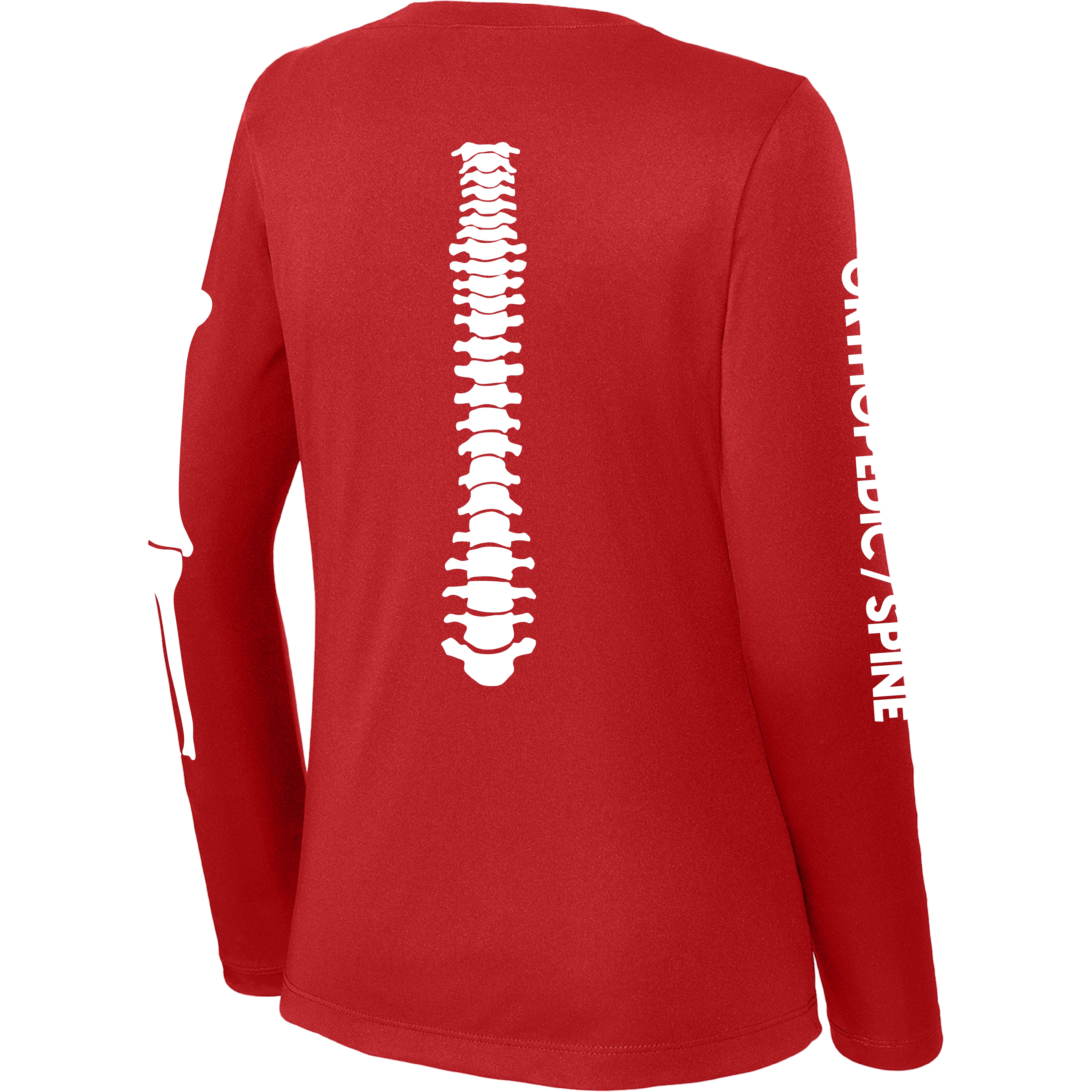 St. Mary's Hospital - Ortho - Spine V-Neck (Performance Long Sleeve)