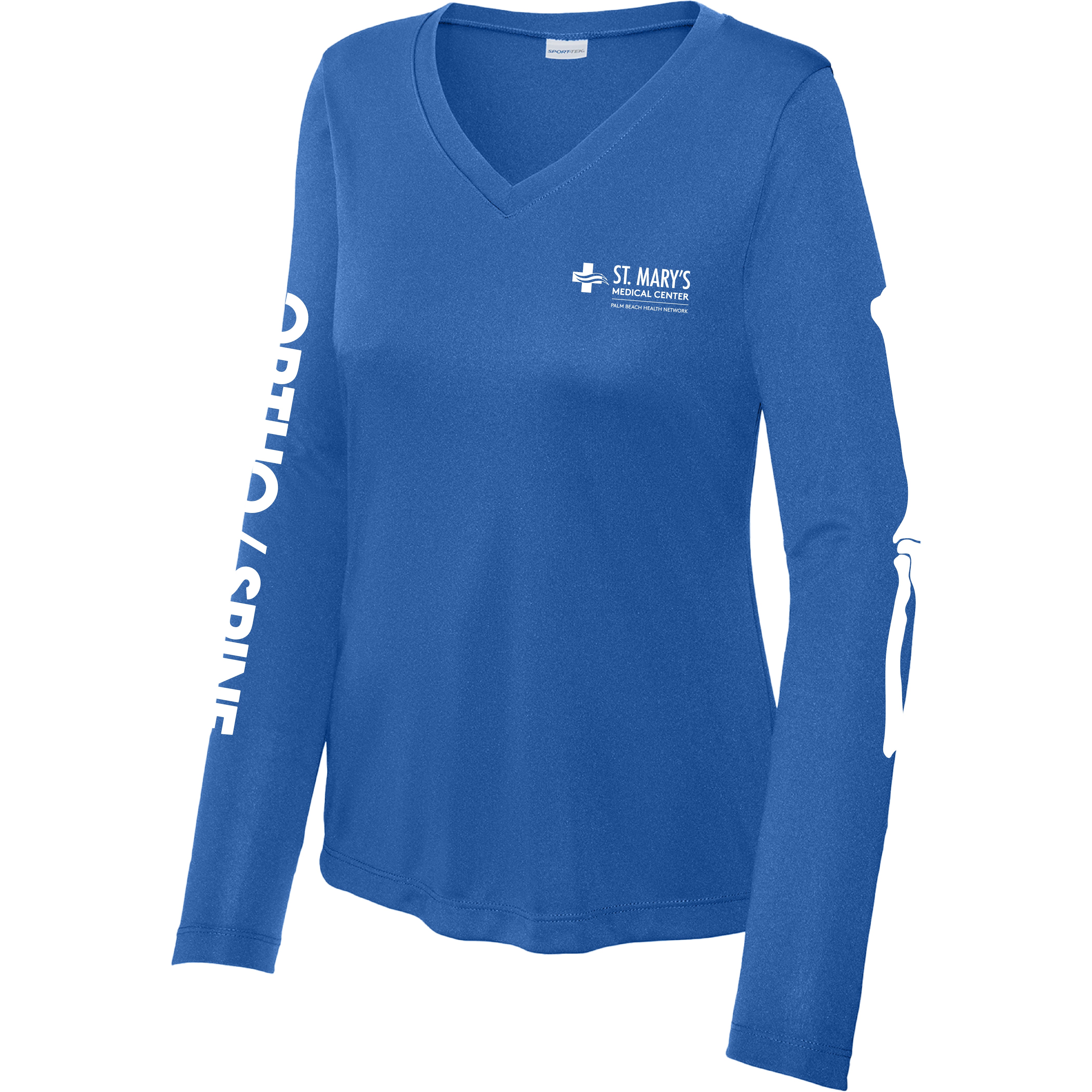 St. Mary's Hospital - Ortho - Spine V-Neck (Performance Long Sleeve)