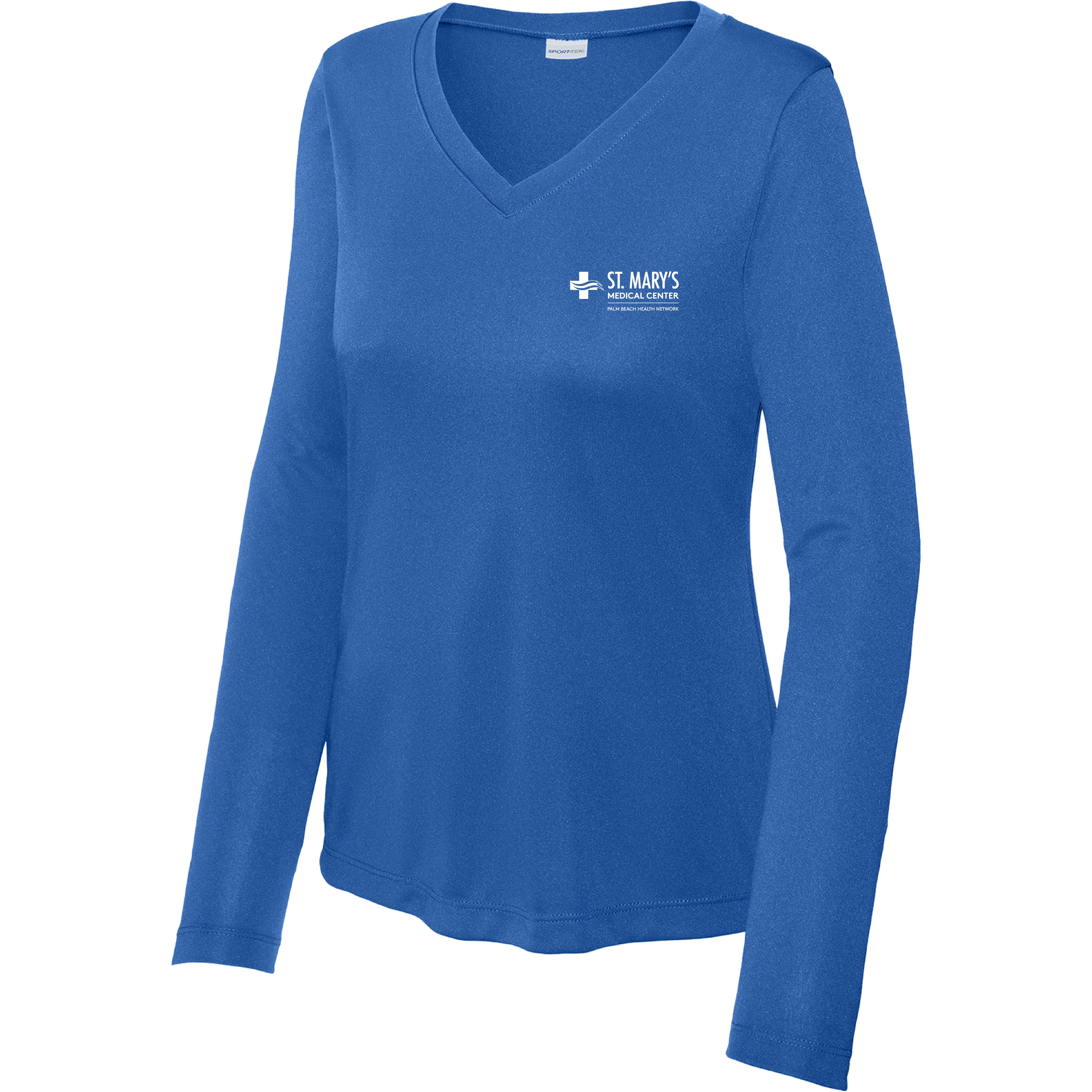 St. Mary's Hospital - Obstetrics Department Tee_ Performance Long Sleeve V-Neck