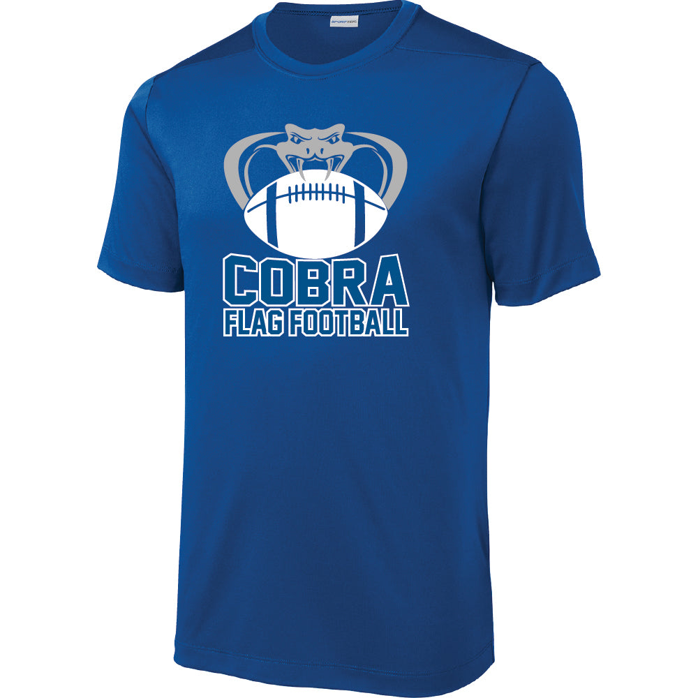 Park Vista Flag Football - Cobra Football Performance Tee