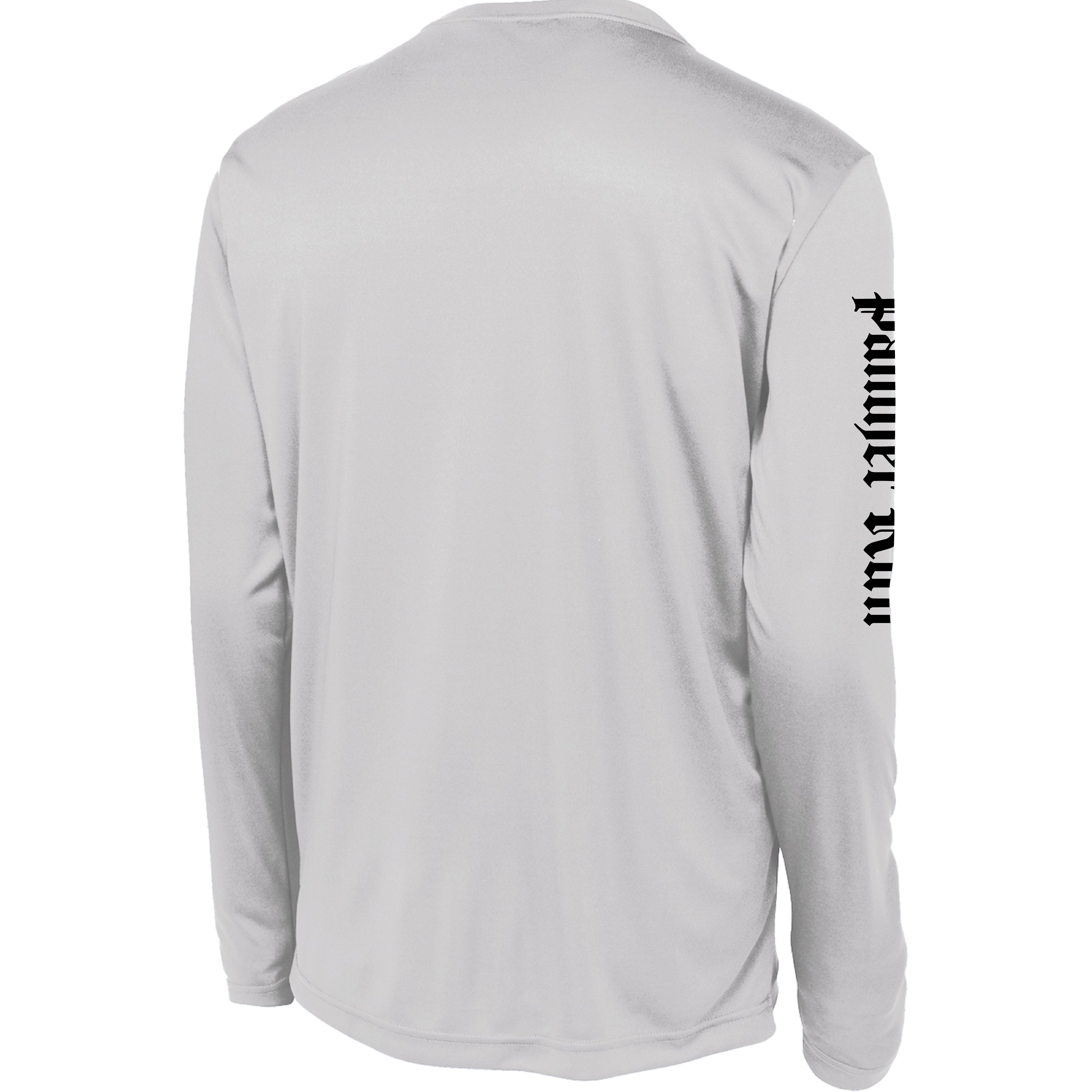 Panther Run Elementary - 4 Houses 1 Panther Family ADULT Long Sleeve PERFORMANCE Tee