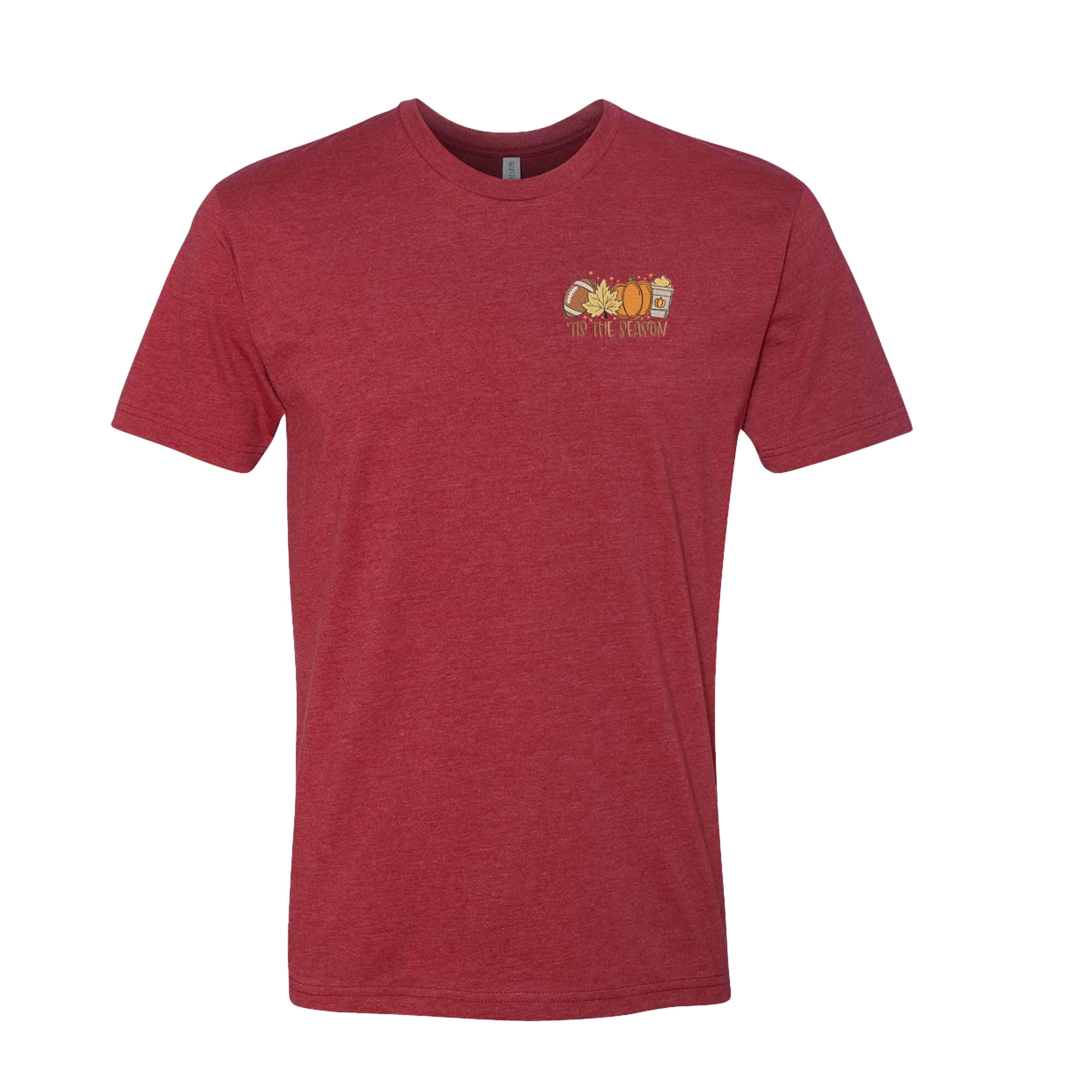 Tis The Season - Fall Season Embroidered Tee