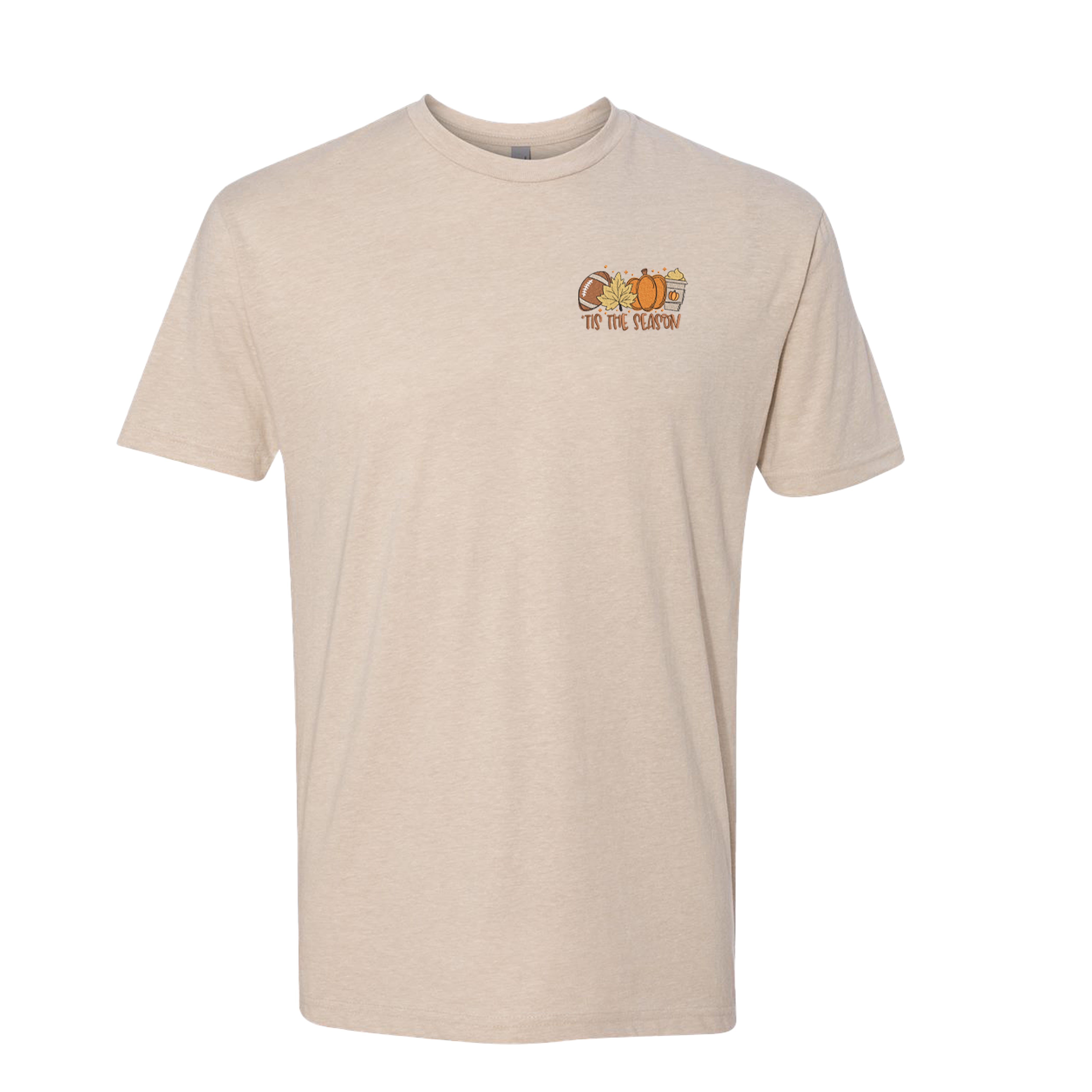 Tis The Season - Fall Season Embroidered Tee