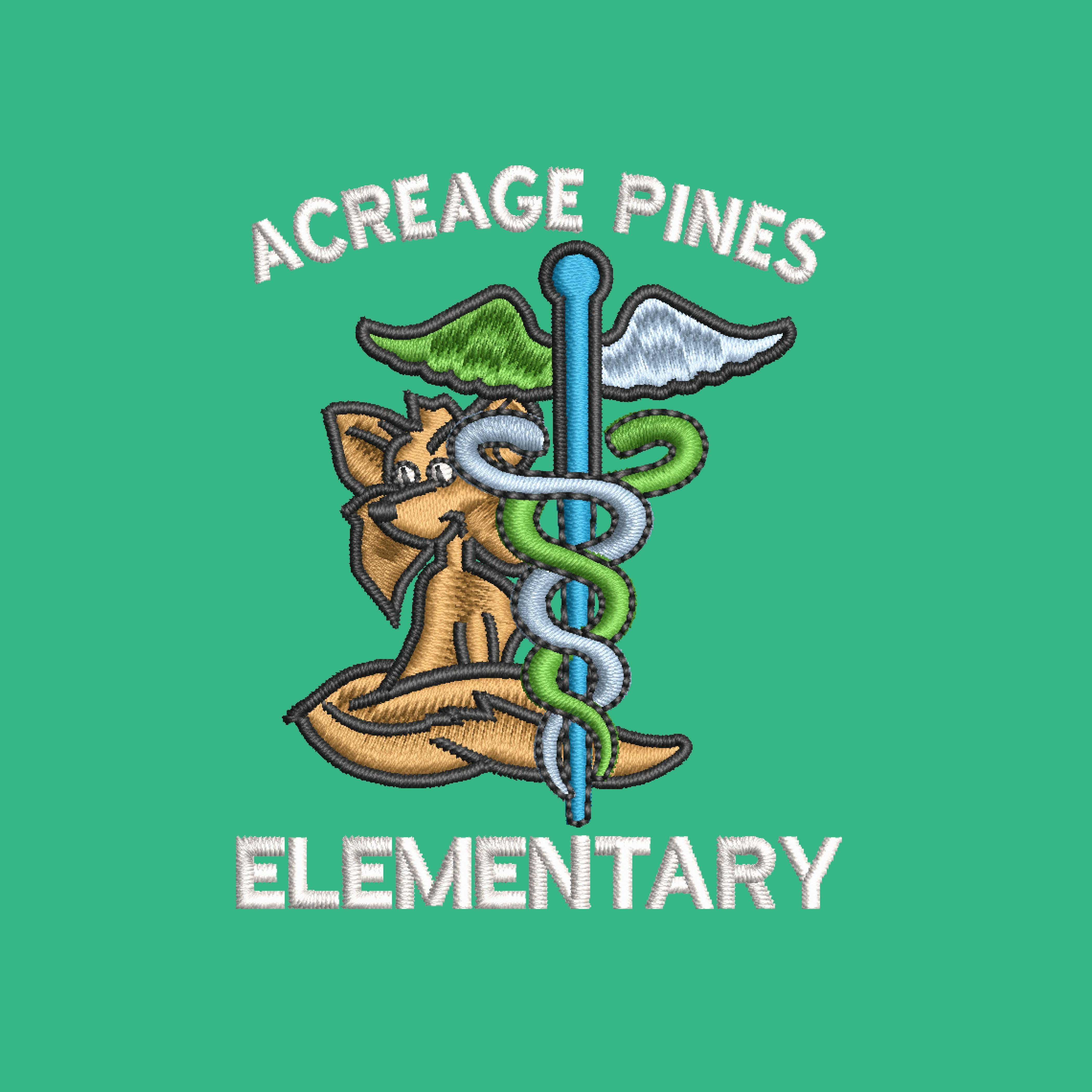 Acreage Pines - Zorro Logo YOUTH Scrub Set (w/Pants)
