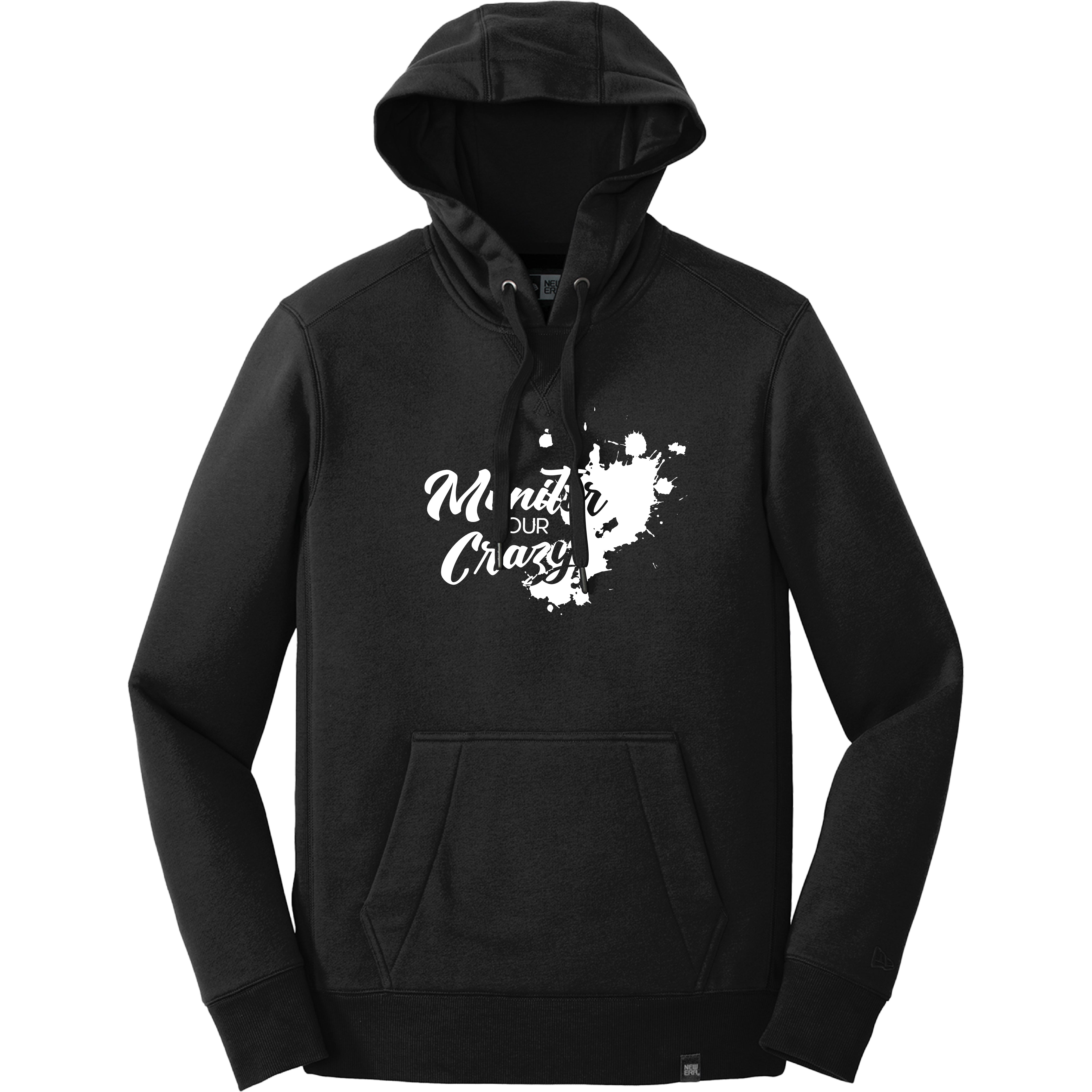 Monitor Your Crazy - Paint Splatter Hoodie